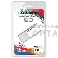 Флешка USB 16 Гб OltraMax  240  белый