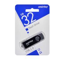 Флешка USB 32Gb SmartBuy Twist, USB 2.0, черный