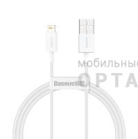 Кабель Usb to Lightning Baseus Superior Series Fast Charging Data 2.4A 1m White Кабель Usb to Lightning Baseus Superior Series Fast Charging Data 2.4A 1m White