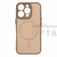 Чехол Matte MagSafe с защитой камеры в техпаке, iPhone 16 Pro, Desert