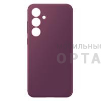Чехол силикон COVER, бархатная подкладка в упаковке, Redmi 15c, фиолетовый
