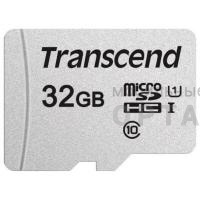Карта памяти 32 Гб MicroSD Transcend 300S UHS-I U1 без адаптрера