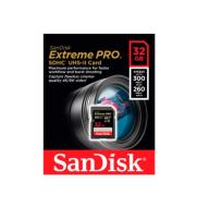 Карта памяти SDHC 32 Гб SanDisk, Extreme Pro, Class10, UHS-II U3 300Mb/s V90, без адаптера