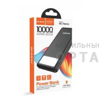 Внешний аккумулятоp RECRSI RE PB010 10 000 mAh чёрный