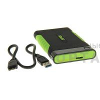 Жесткий диск HDD Siliсon Power  2 TB  A15 Armor, чёрный/зелёный, 2.5", USB 3.0