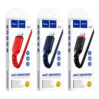 Кабель USB to Lightning HOCO X59 Victory, 1.0м, 2.4A, синий