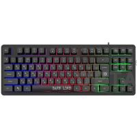 Клавиатура проводная игровая DEFENDER Dark Lord GK-580 RU, черный,радужная,87кнопок (1/20)