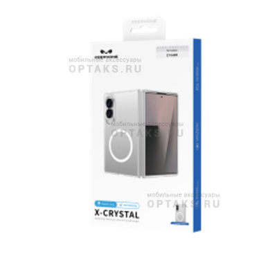 Чехол KEEPHONE X-CRYSTAL ULTRA SLIM MagSafe Samsung Z Fold 8 Clear
