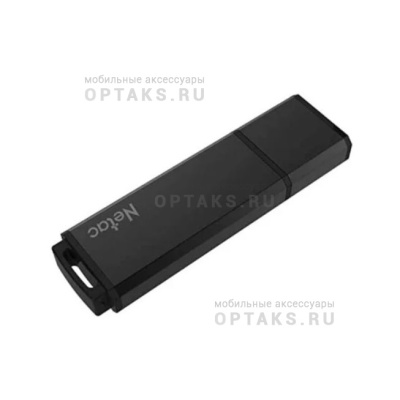 Флешка USB 64GB  Netac U351 черный