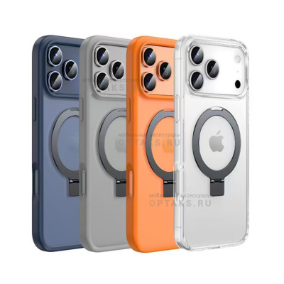 Чехол KEEPHONE MAGICO MAGSAFE CASE WITH HOLD RING для iPhone 17 Air BLUE