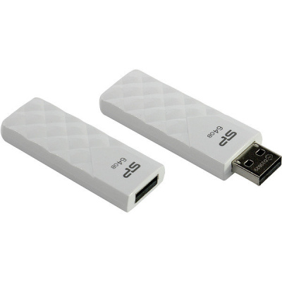 Флешка USB 64 Гб Silicon Power  Ultima U03  белый